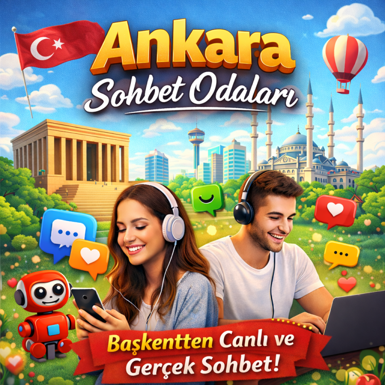 Ankara Sohbet Odaları – Başkentten Canlı ve Gerçek Sohbet