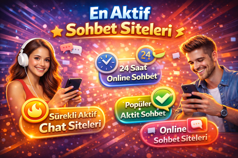 En Aktif Sohbet Siteleri