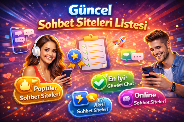Güncel Sohbet Siteleri Listesi