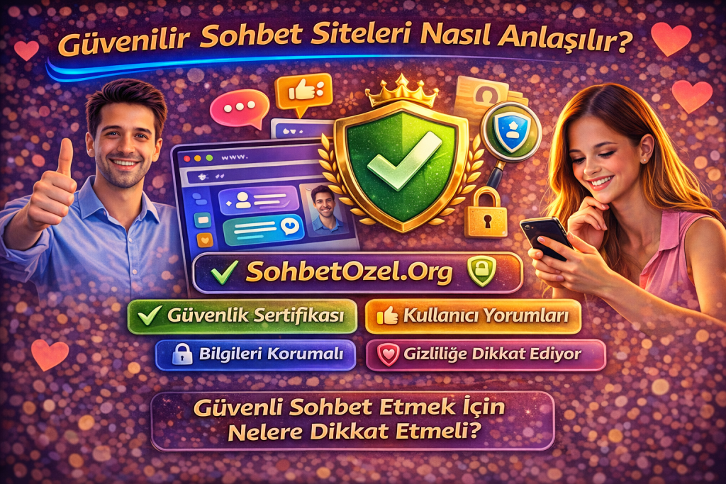 Güvenilir Sohbet Siteleri Nasıl Anlaşılır?