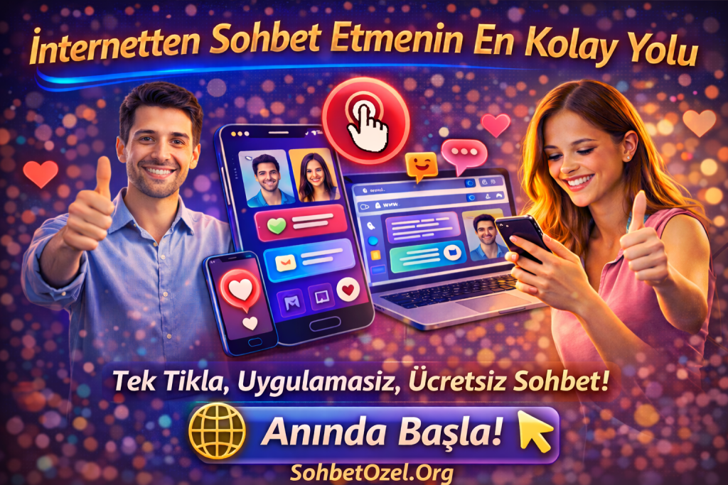 İnternetten Sohbet Etmenin En Kolay Yolu