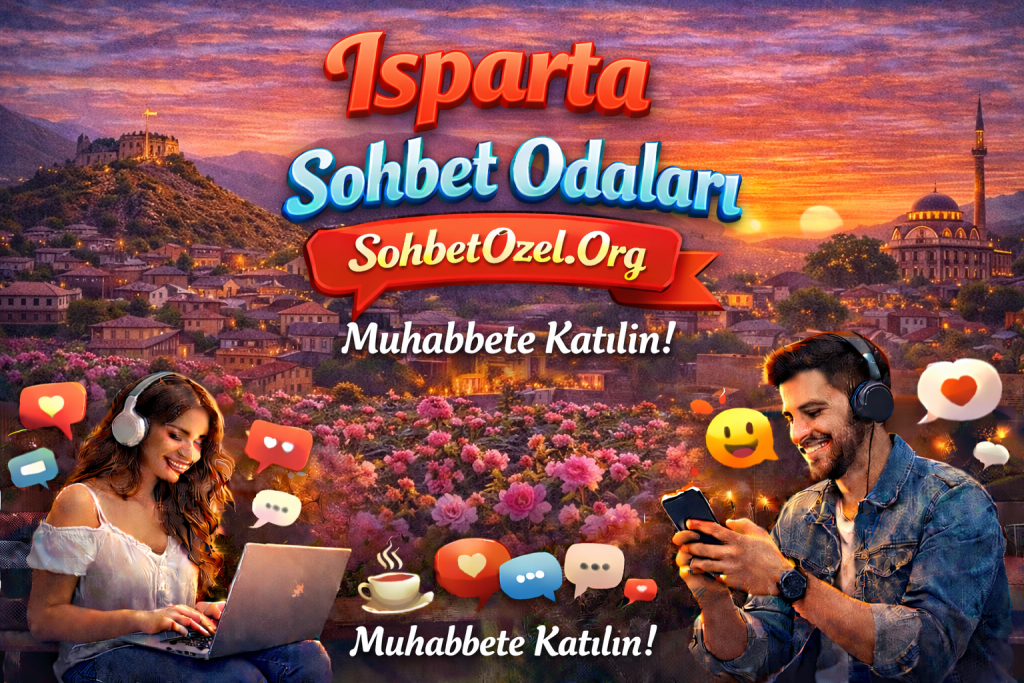 Isparta Sohbet Odaları – Isparta Online Muhabbet