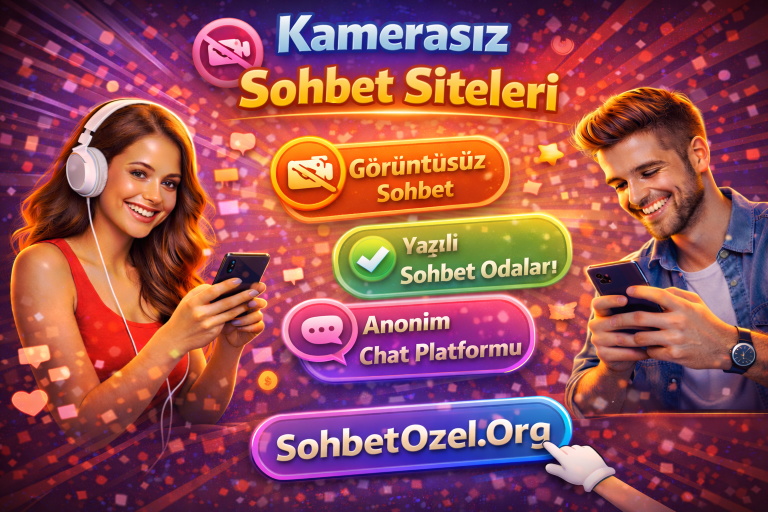 Kamerasız Sohbet Siteleri