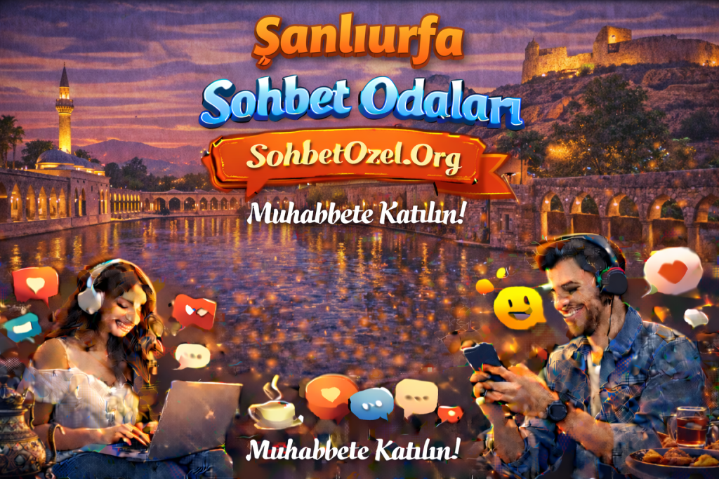 Şanlıurfa Sohbet Odaları – Urfa Online Sohbet