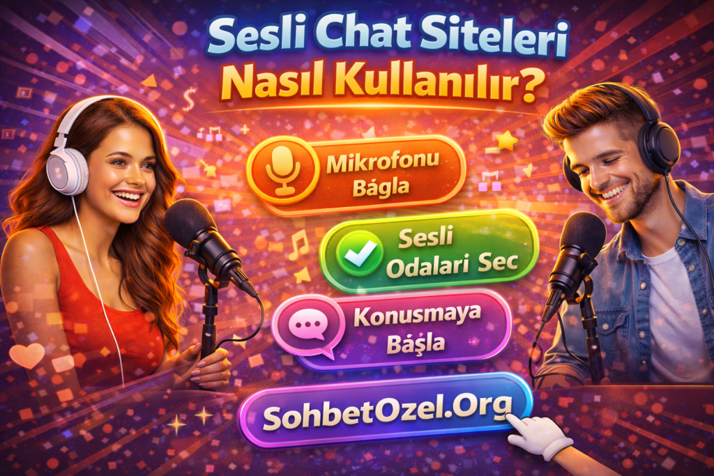 Sesli Chat Siteleri Nasıl Kullanılır?