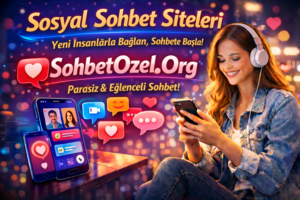 Sosyal Sohbet Siteleri ile Arkadaş Edin