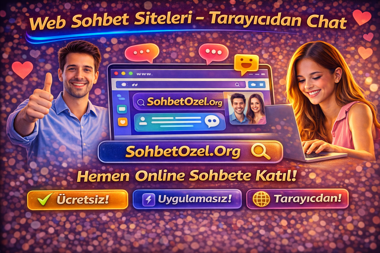 Web Sohbet Siteleri – Tarayıcıdan Chat